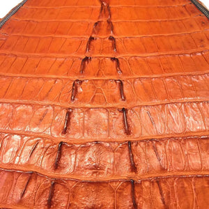 Kashani All-Over Cognac Alligator Backpack - Dudes Boutique