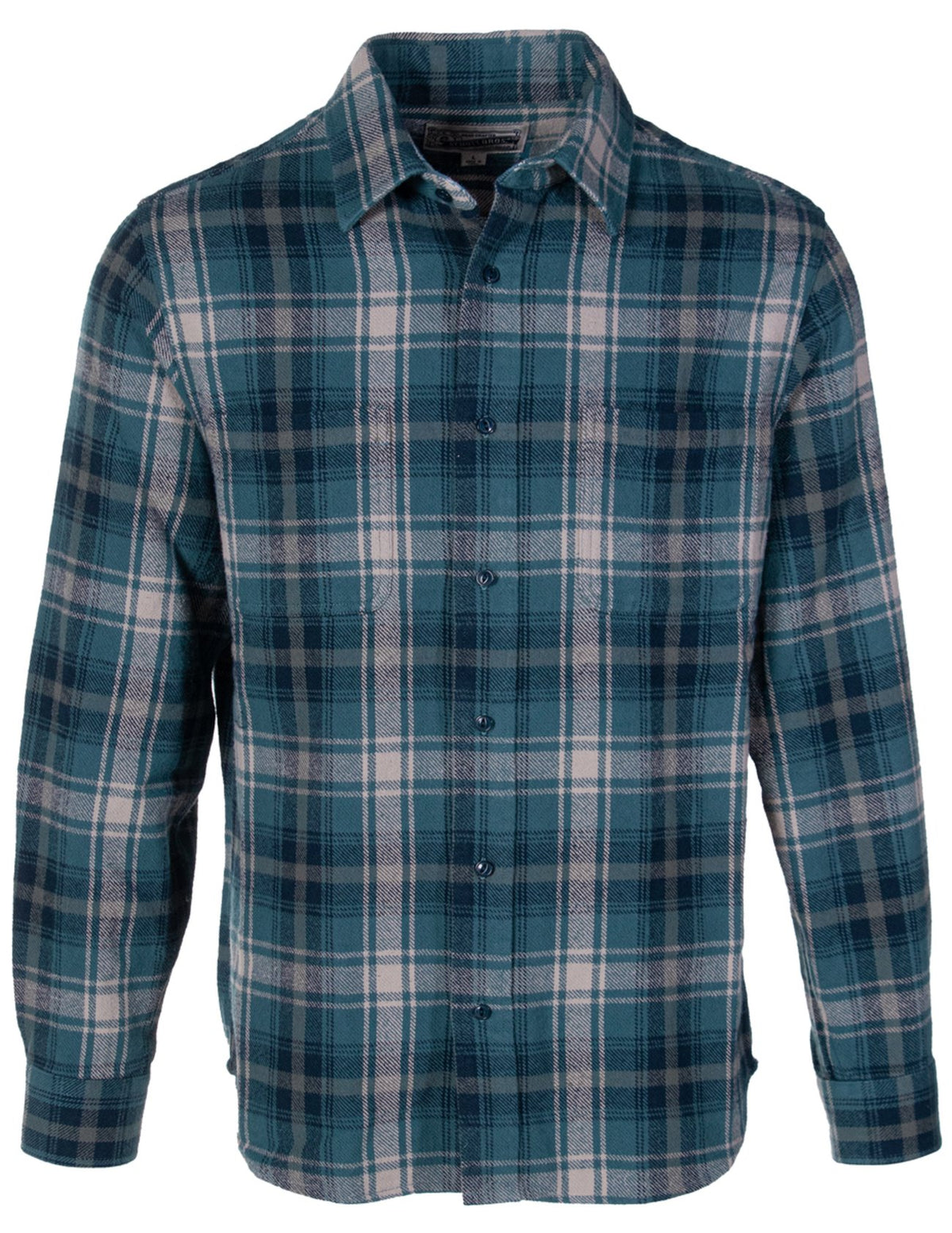 Schott NYC Cadet Plaid Cotton Flannel Shirt - Dudes Boutique