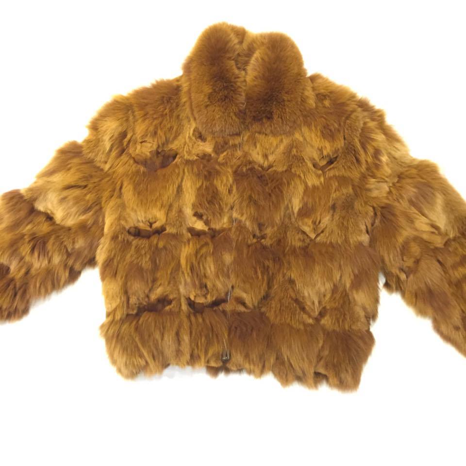 Winter Fur Men's Full Fox Bomber Fur Coat - Dudes Boutique