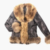 Mason & Cooper Women's Lambskin Jacket with Fox Fur Lining - Dudes Boutique