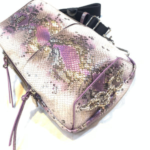 b.b. Simon Sling Bag - Multi Snake - Dudes Boutique