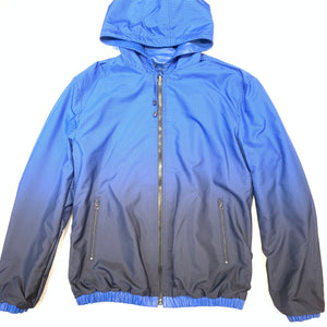 Barya NewYork Royal Blue Reversible Lambskin Hoodie Jacket - Dudes Boutique