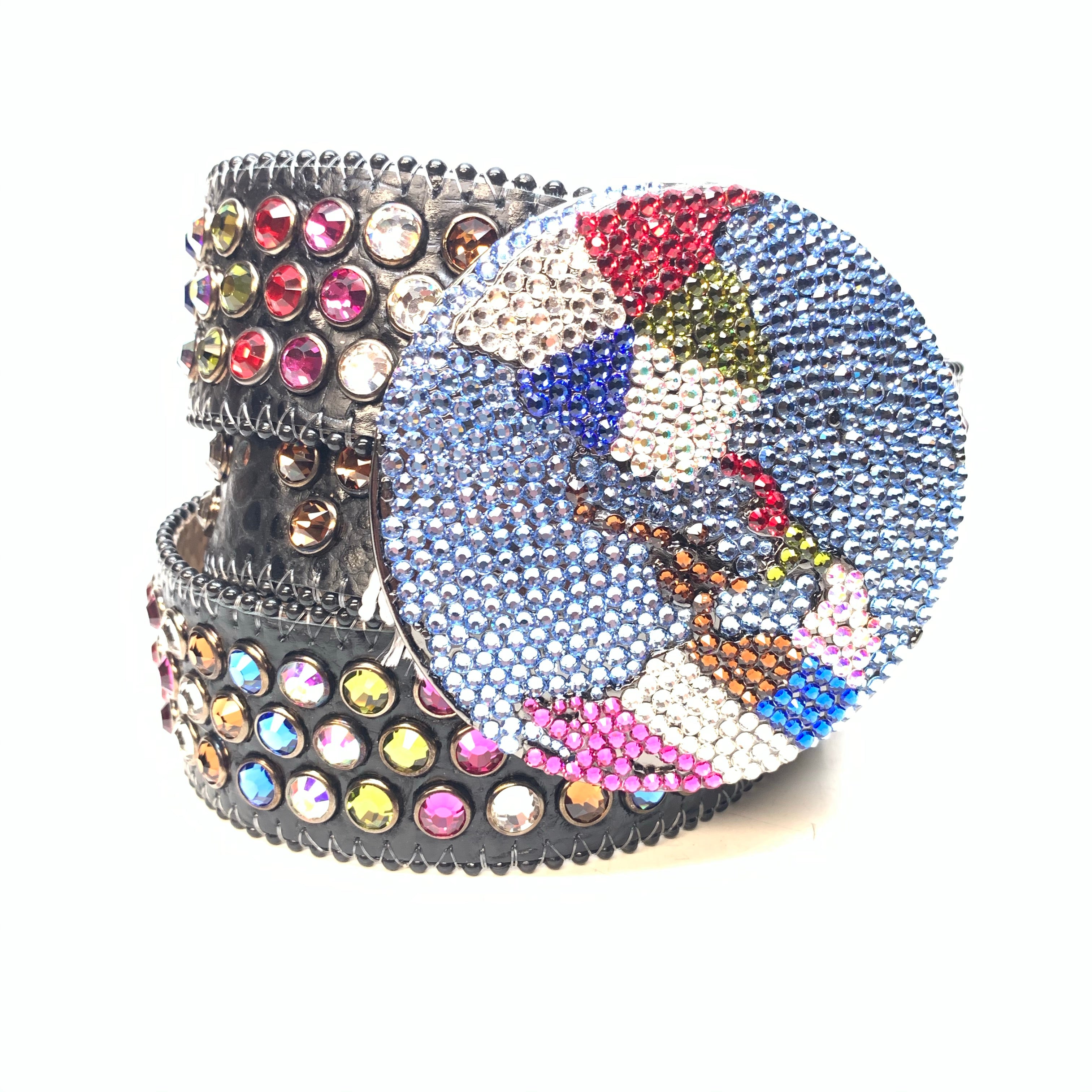 b.b. Simon 'Candy Globe' Crystal Belt - Dudes Boutique