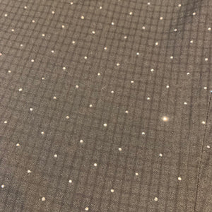 Barocco Men's Black Plaid  Sparkle Crystal Dress Pants - Dudes Boutique