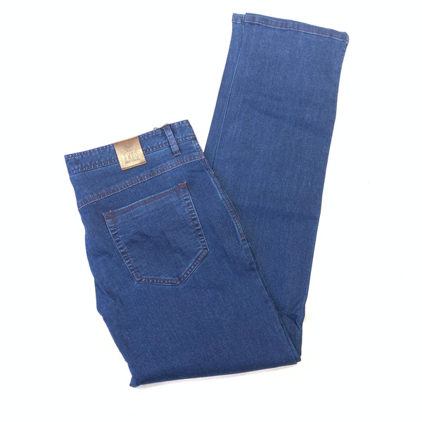 Enzo Alpha-326 Indigo Blue High-end Jeans - Dudes Boutique