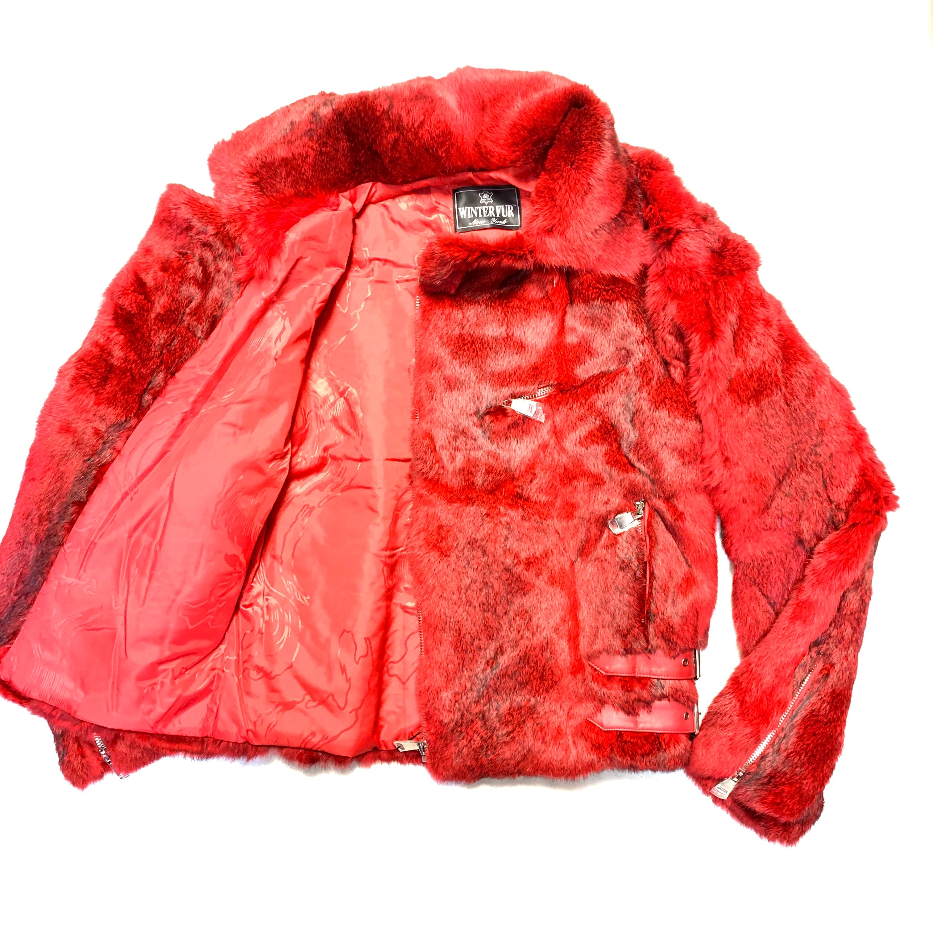 Kashani Red Rabbit Biker Jacket - Dudes Boutique