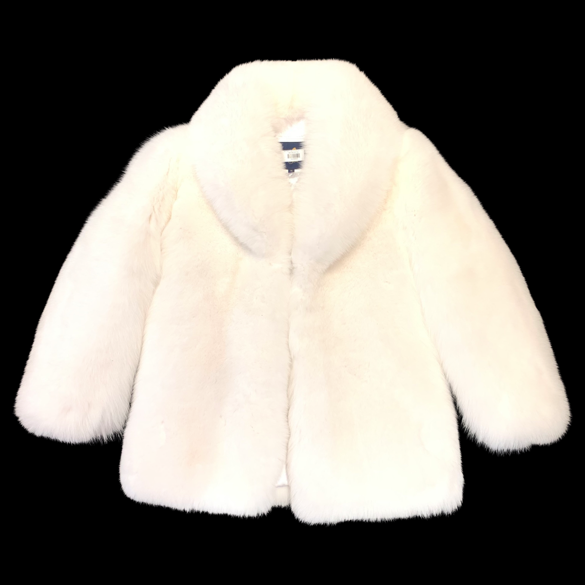 Barya NewYork Men's Full Arctic White Fox Fur Coat - Dudes Boutique