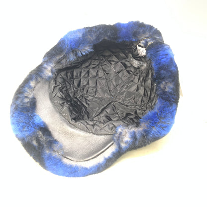 Kashani Blue Rex Chinchilla Derby Hat - Dudes Boutique