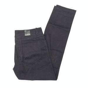 Enzo Men's Beta Skinny-20 Black High-end Pants - Dudes Boutique