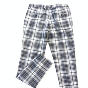 Barabas Multi Grey Plaid Dress Pants - Dudes Boutique