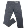 Barocco Men's Black Fully Loaded Crystal Spiked Jeans - Dudes Boutique