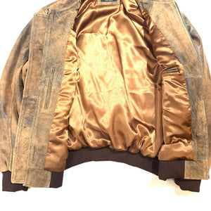 Kashani Jungle Lambskin Bomber Jacket - Dudes Boutique