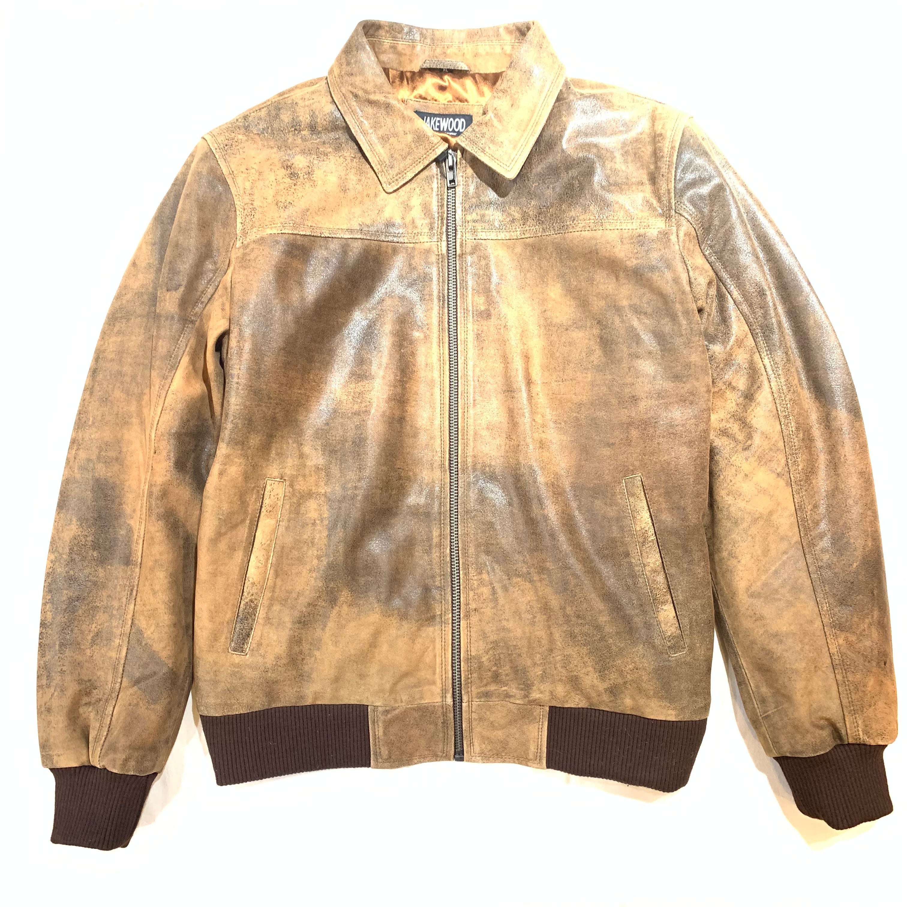 Kashani Jungle Lambskin Bomber Jacket - Dudes Boutique