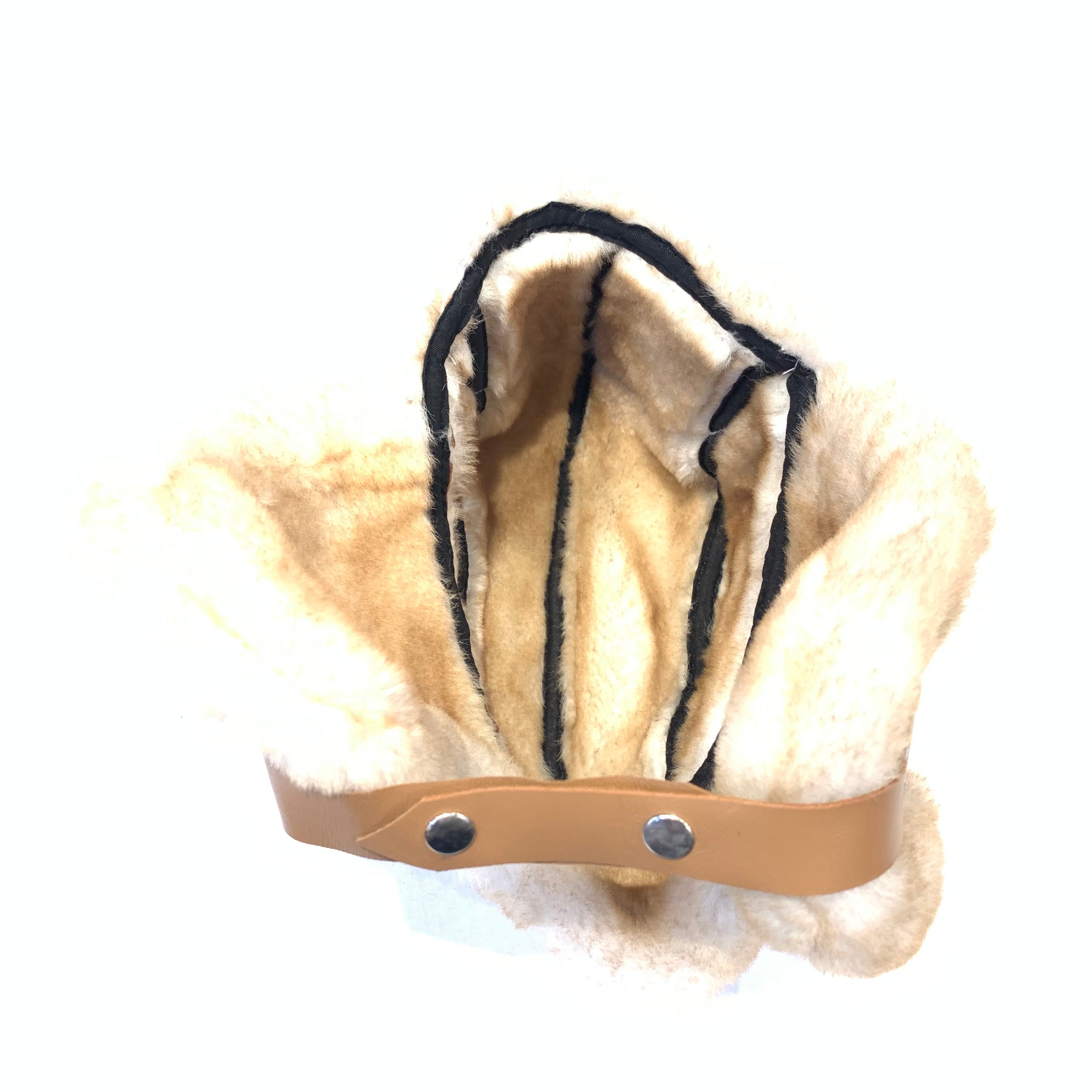 Kashani Cognac Shearling Aviator Hat - Dudes Boutique