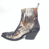 Jo Ghost Ladies Chrome Python Ankle Boots - Dudes Boutique