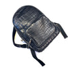 Kashani Black All-Over Alligator Backpack - Dudes Boutique