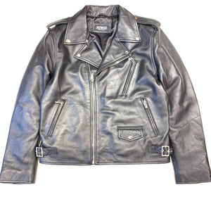 Jakewood Classic Black Biker Jacket - Dudes Boutique