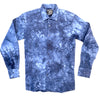 Barabas Navy Abstract Forest Button Up Shirt - Dudes Boutique