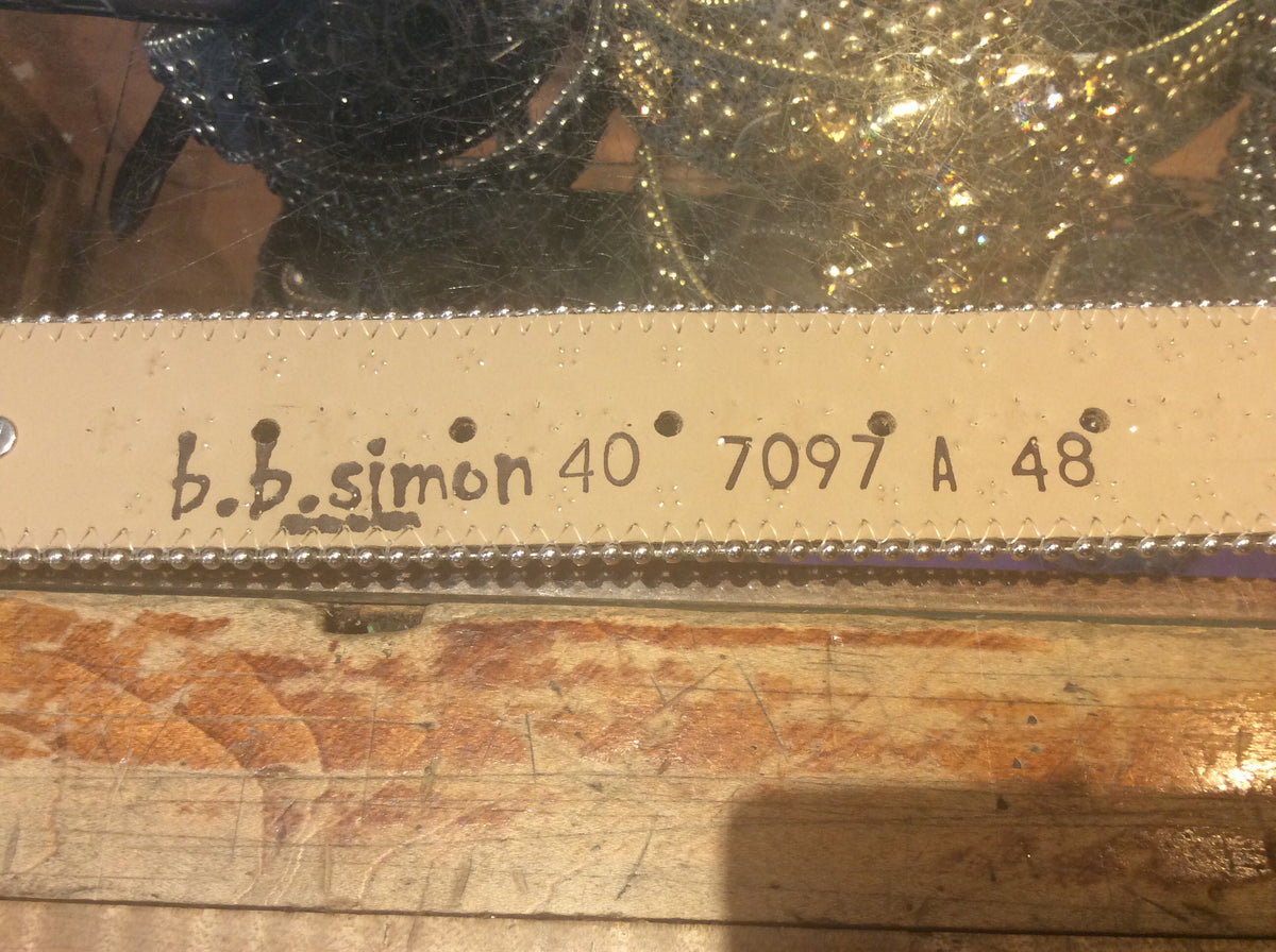b.b. Simon "Yellow Horseshoe" Crystal Belt - Dudes Boutique