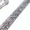 B.b. Simon Chrome Fully Loaded Swarovski Crystal Belt