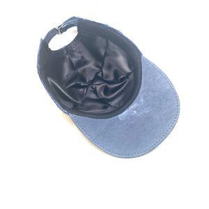 Kashani Soft All Over Alligator Strapback Hat / NAVY - Dudes Boutique