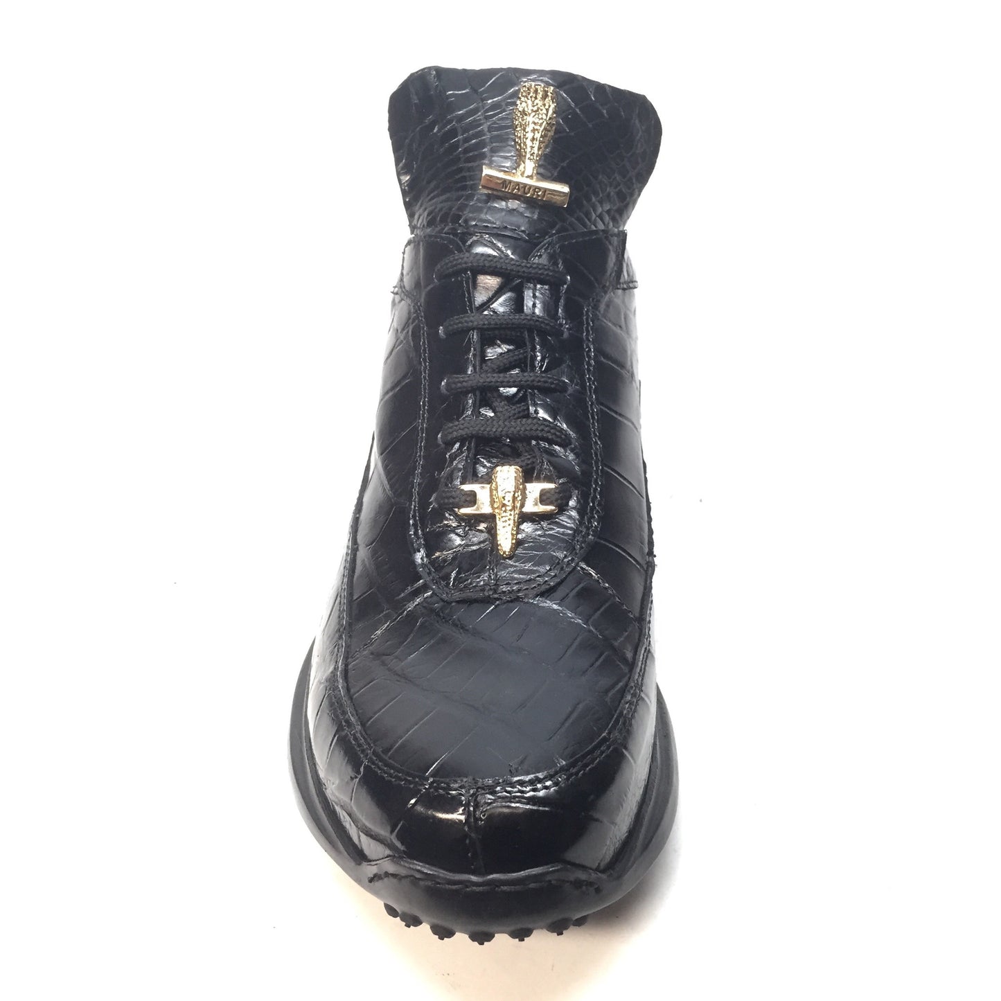 Mauri - 8814/3 All Over Alligator Lace Up Sneakers - Dudes Boutique