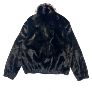 Kashani Chinchilla Collar Full Mink Fur Coat - Dudes Boutique