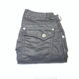 Angelino 'Tino' Black Wax High End Denim - Dudes Boutique