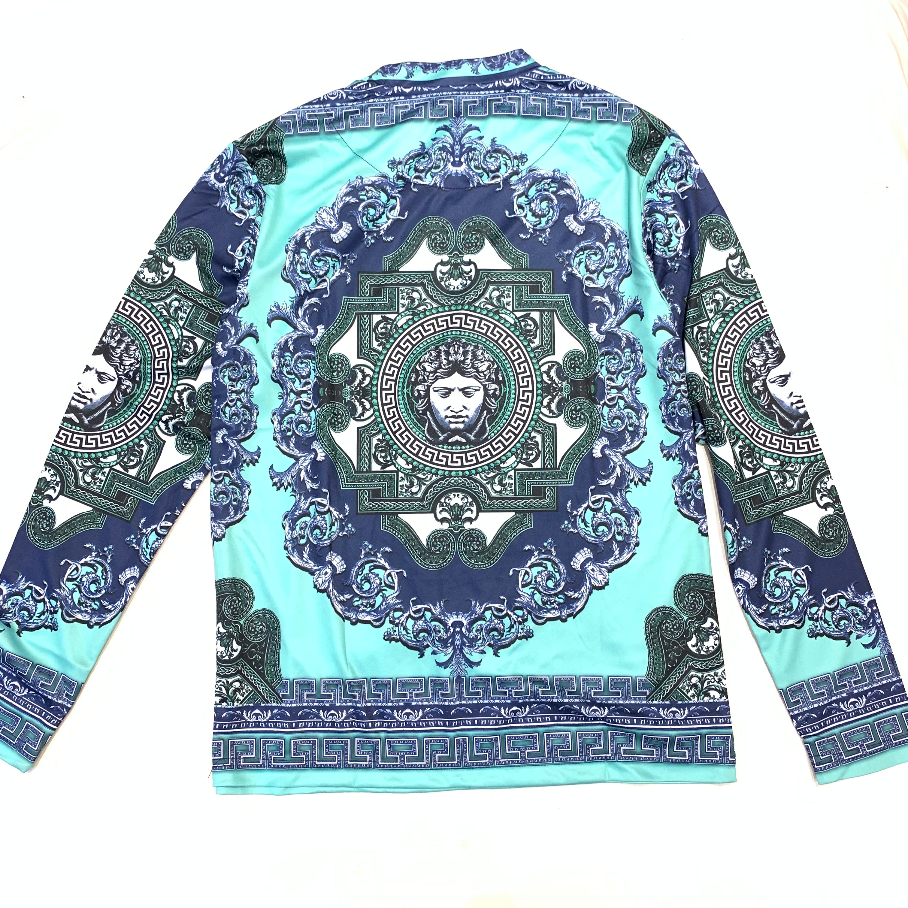 Prestige Verde Medusa Royalty L/S Shirt - Dudes Boutique