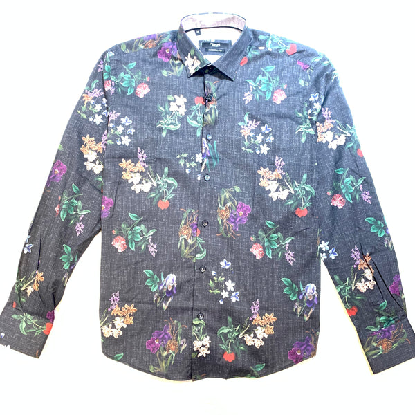 Mizumi M 1746 Multicolor Button Up Shirt - Dudes Boutique