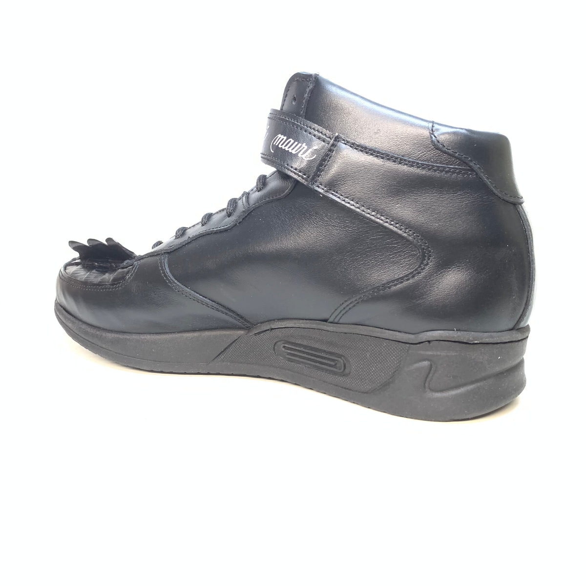 Mauri - M764 Black Crocodile Tail Sneakers - Dudes Boutique