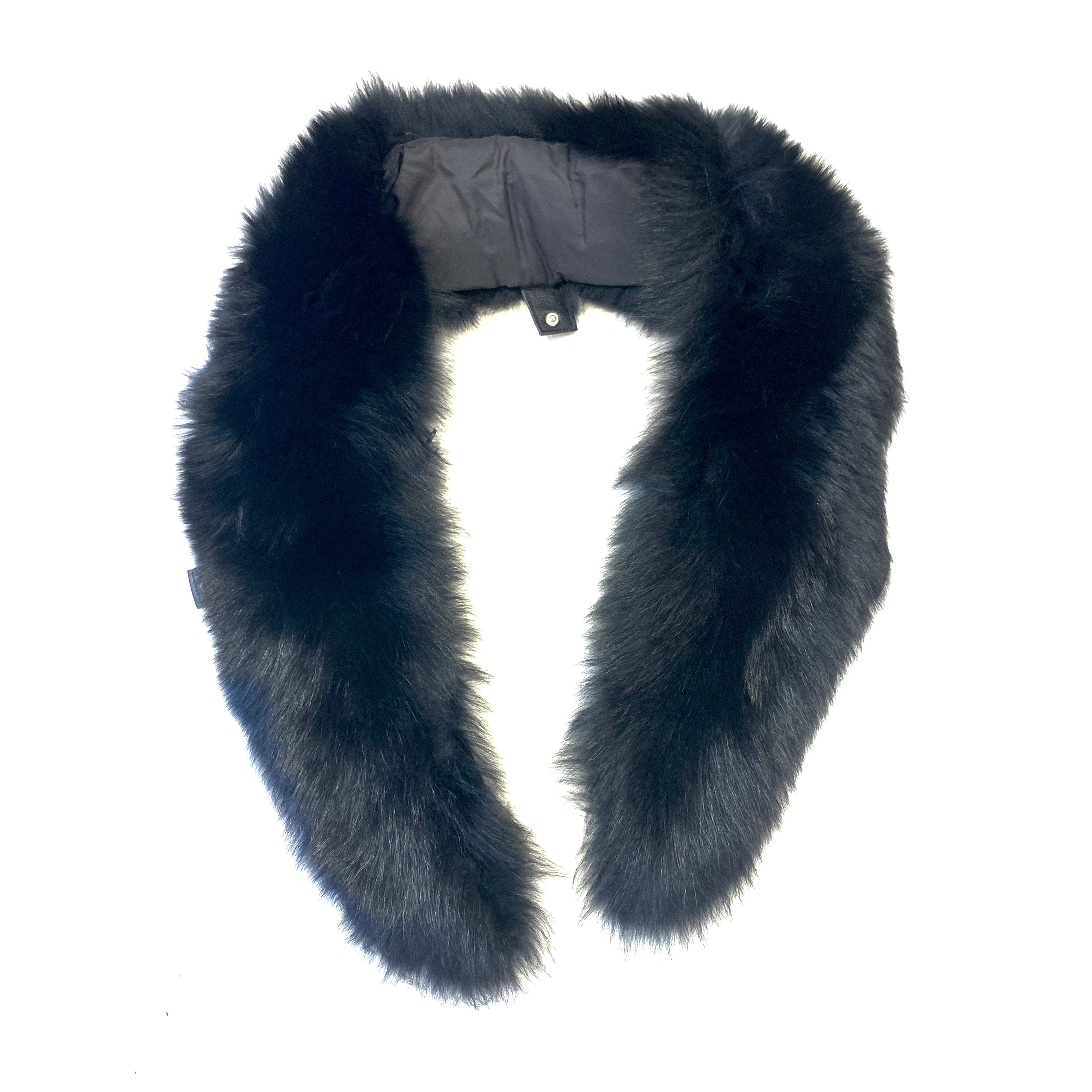 Kashani Fox Fur Snap-on Collar - Dudes Boutique