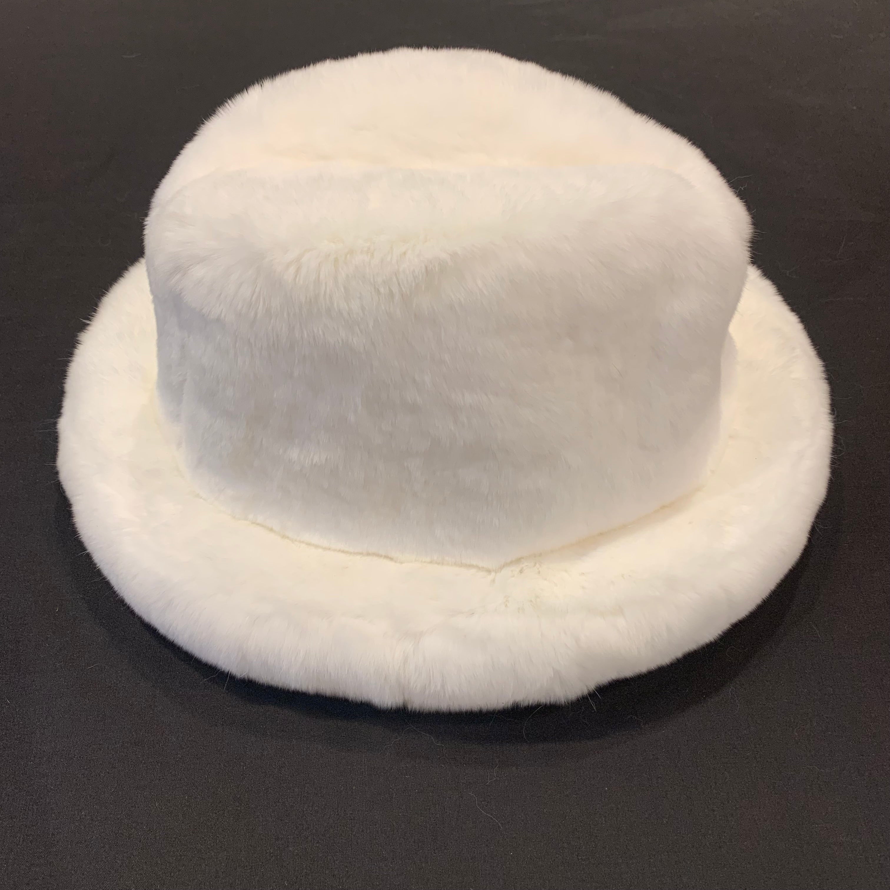 Kashani Men's White Rex Rabbit Fur Top Hat – Dudes Boutique