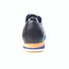 Sigotto Men's Navy Blue Leather Oxford Lace Up Sneakers - Dudes Boutique