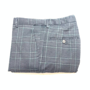 Barabas Black/Grey Checkered Plaid Dress Pants - Dudes Boutique