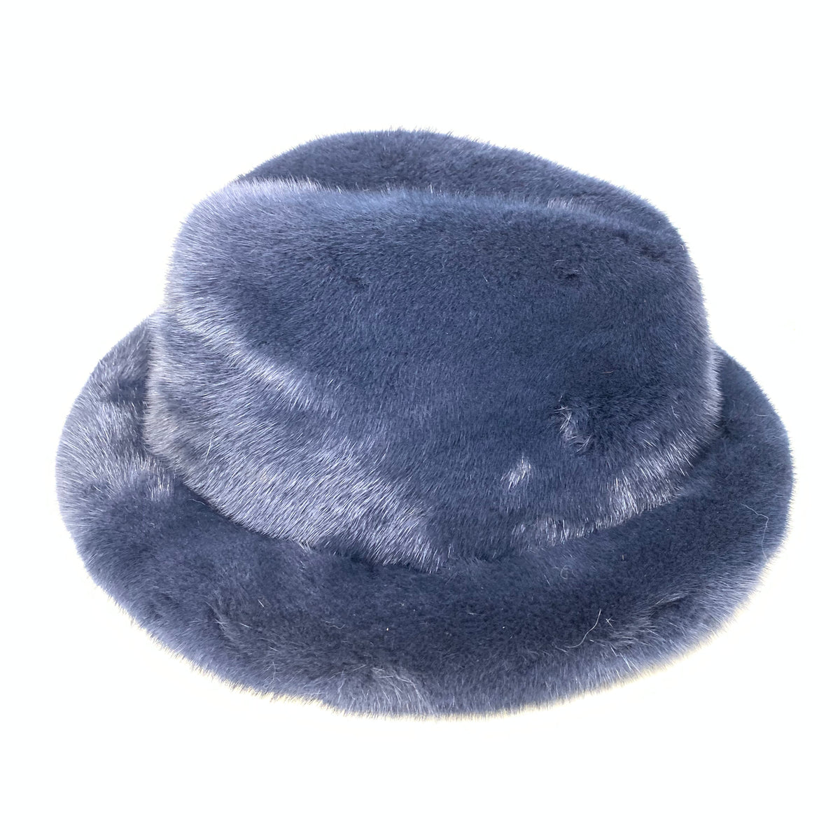 Kashani Men's Navy Full Mink Fur Top Hat - Dudes Boutique