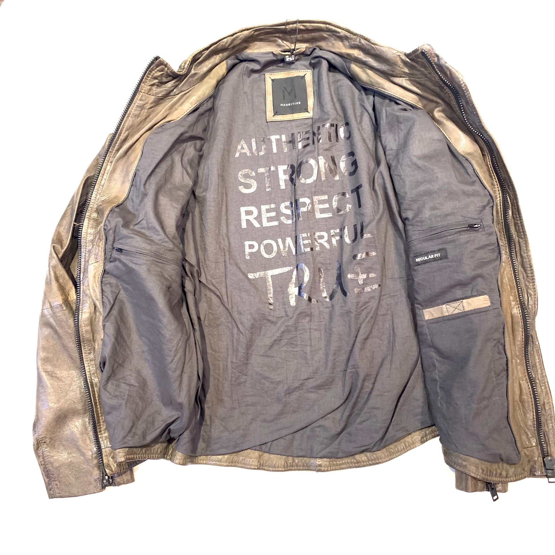 Mauritius Men's Distressed Soft Lambskin Zipper Leather Jacket - Dudes Boutique