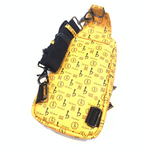 b.b. Simon BB Pattern Sling Bag - Butterscotch - Dudes Boutique