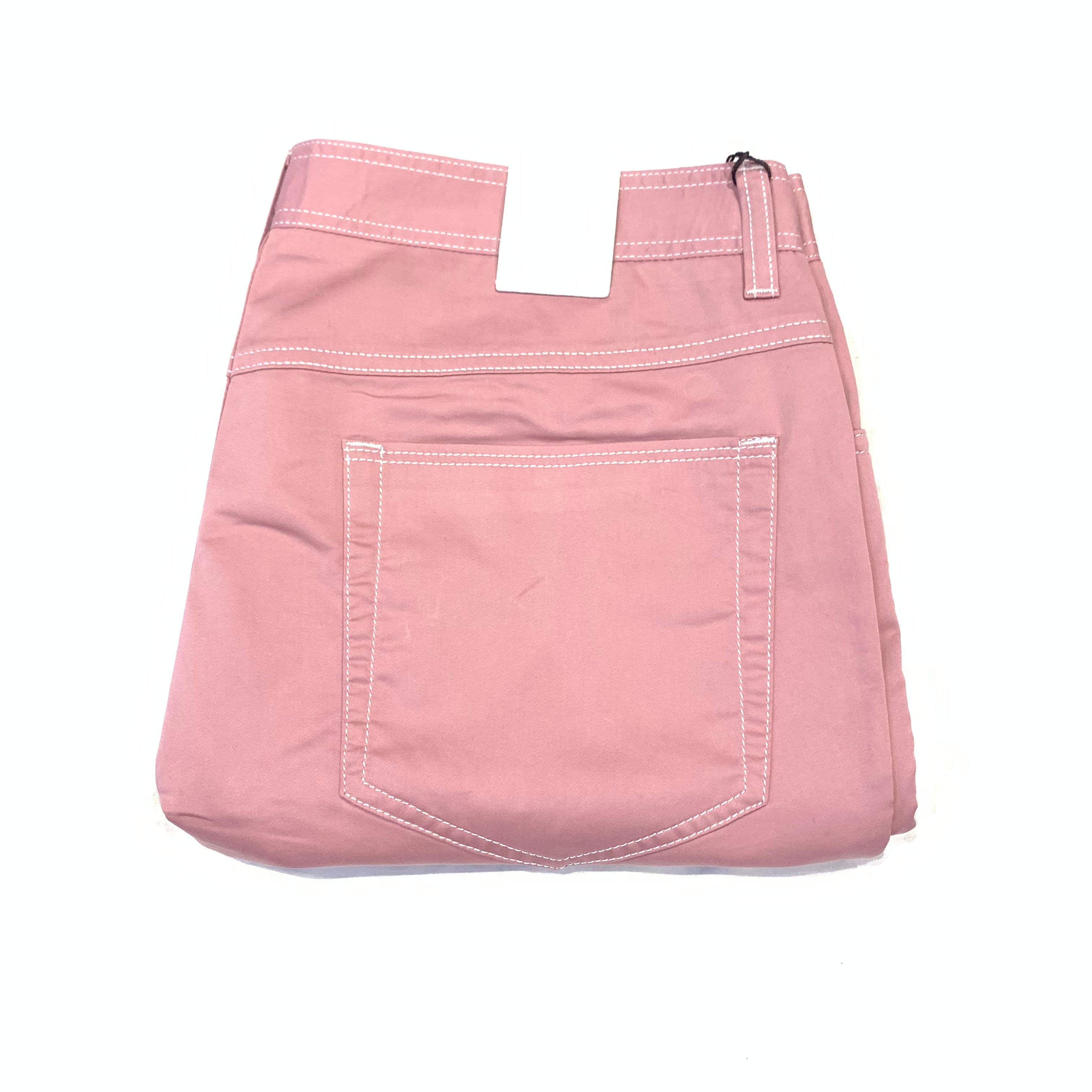 Enzo Beta Skinny-30 Blush Red High-end Pants - Dudes Boutique