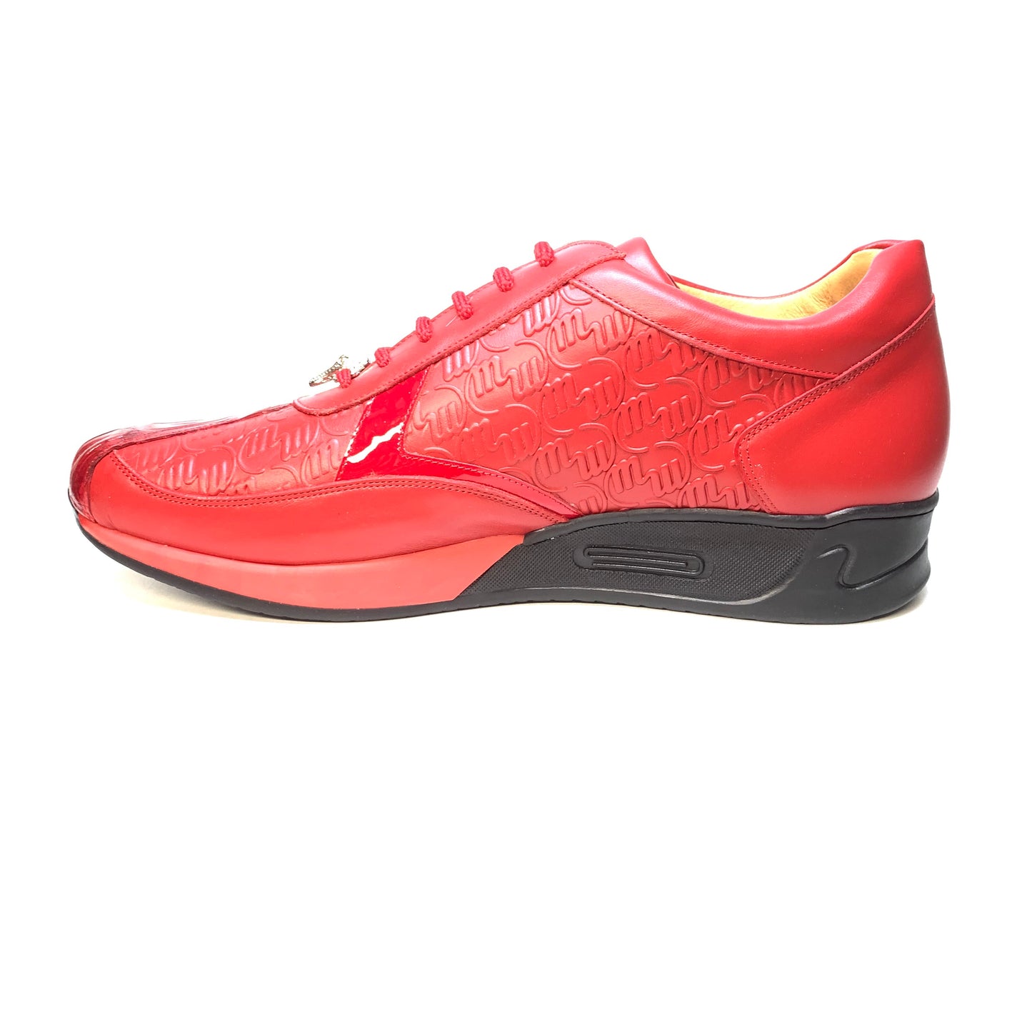 Mauri M770 Red Crocodile Sneakers - Dudes Boutique