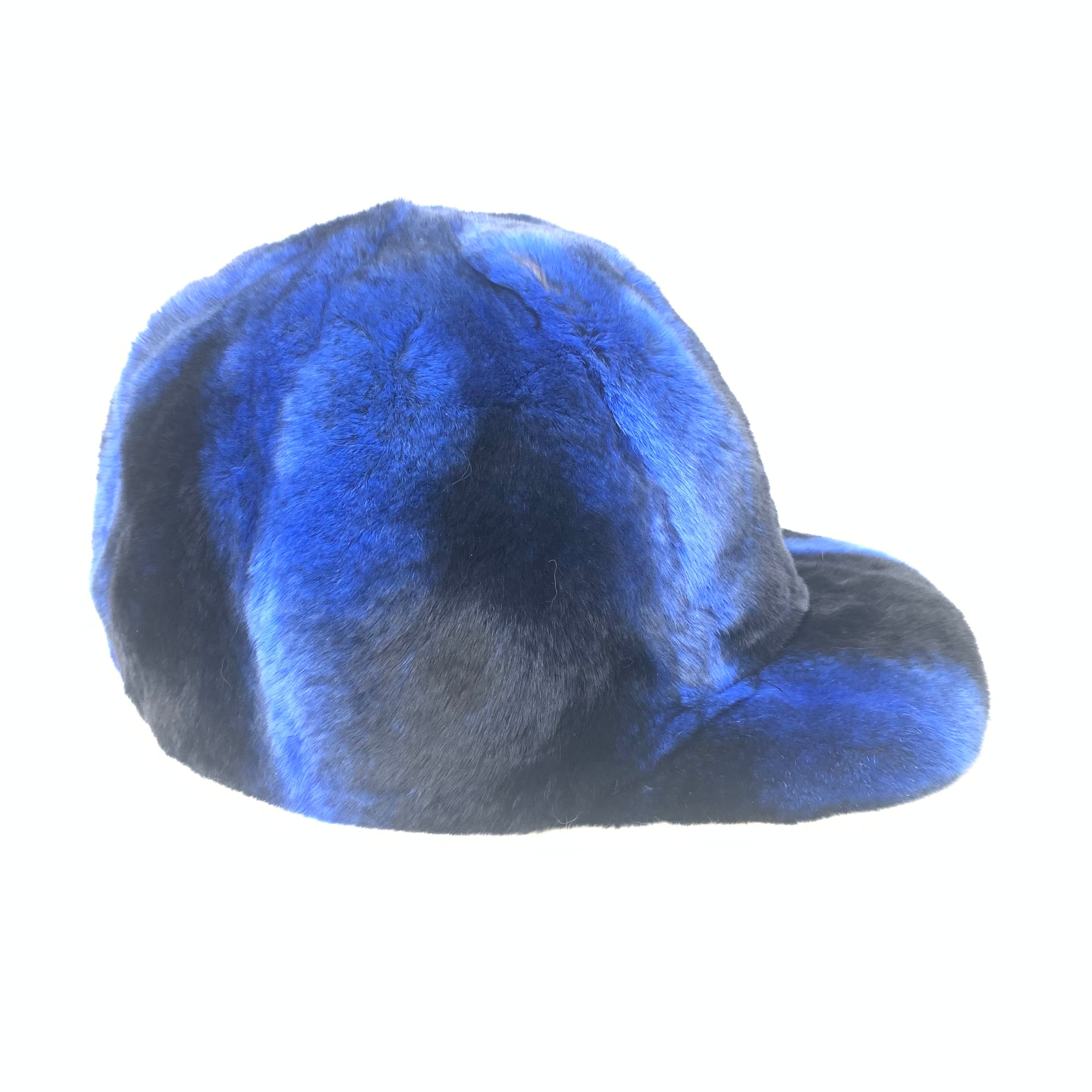 Kashani Blue Rex Chinchilla Derby Hat - Dudes Boutique