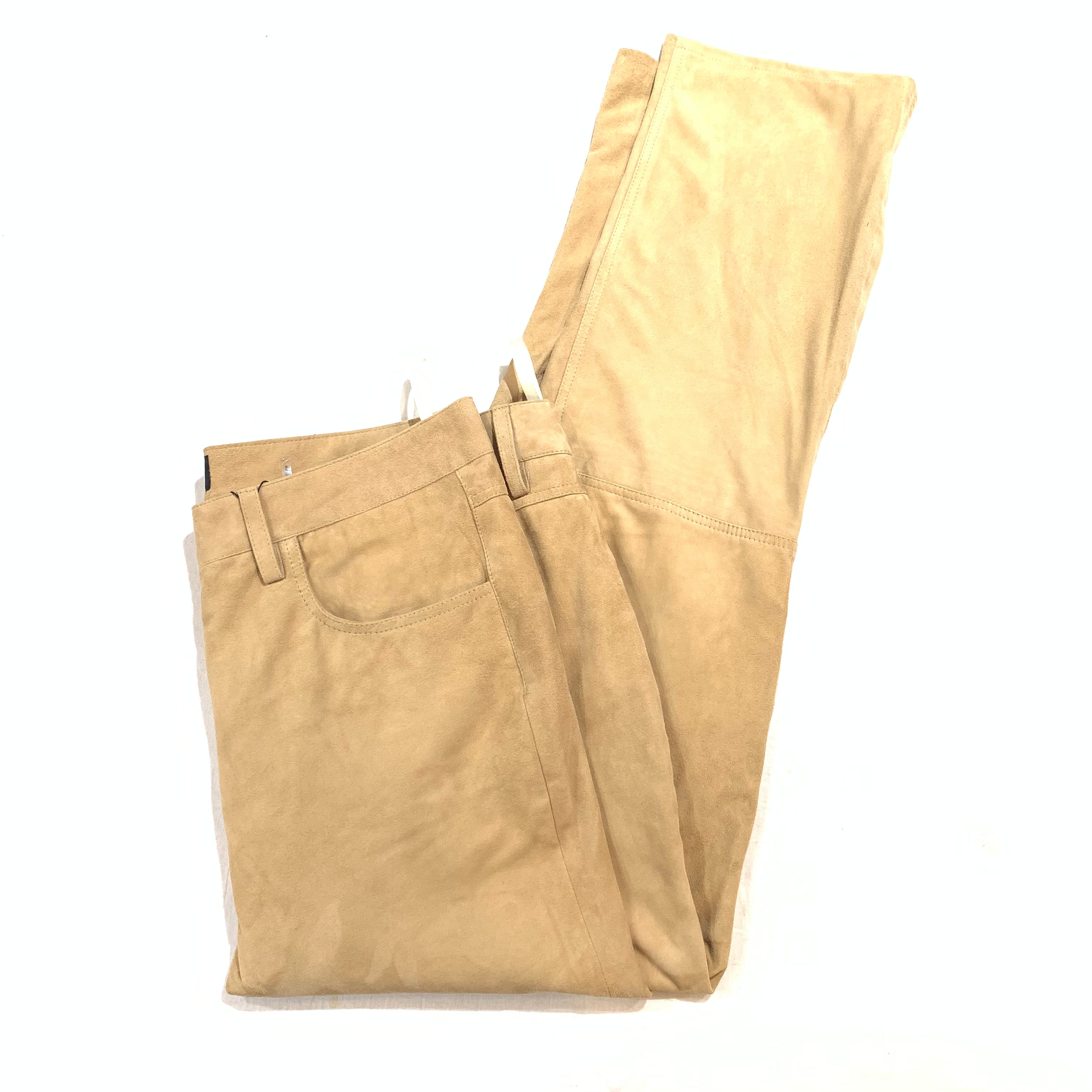 Kashani Men's Dune Suede Straight Cut Pants - Dudes Boutique