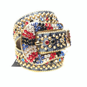 b.b. Simon 'Fiesta' fully loaded crystal belt - Dudes Boutique