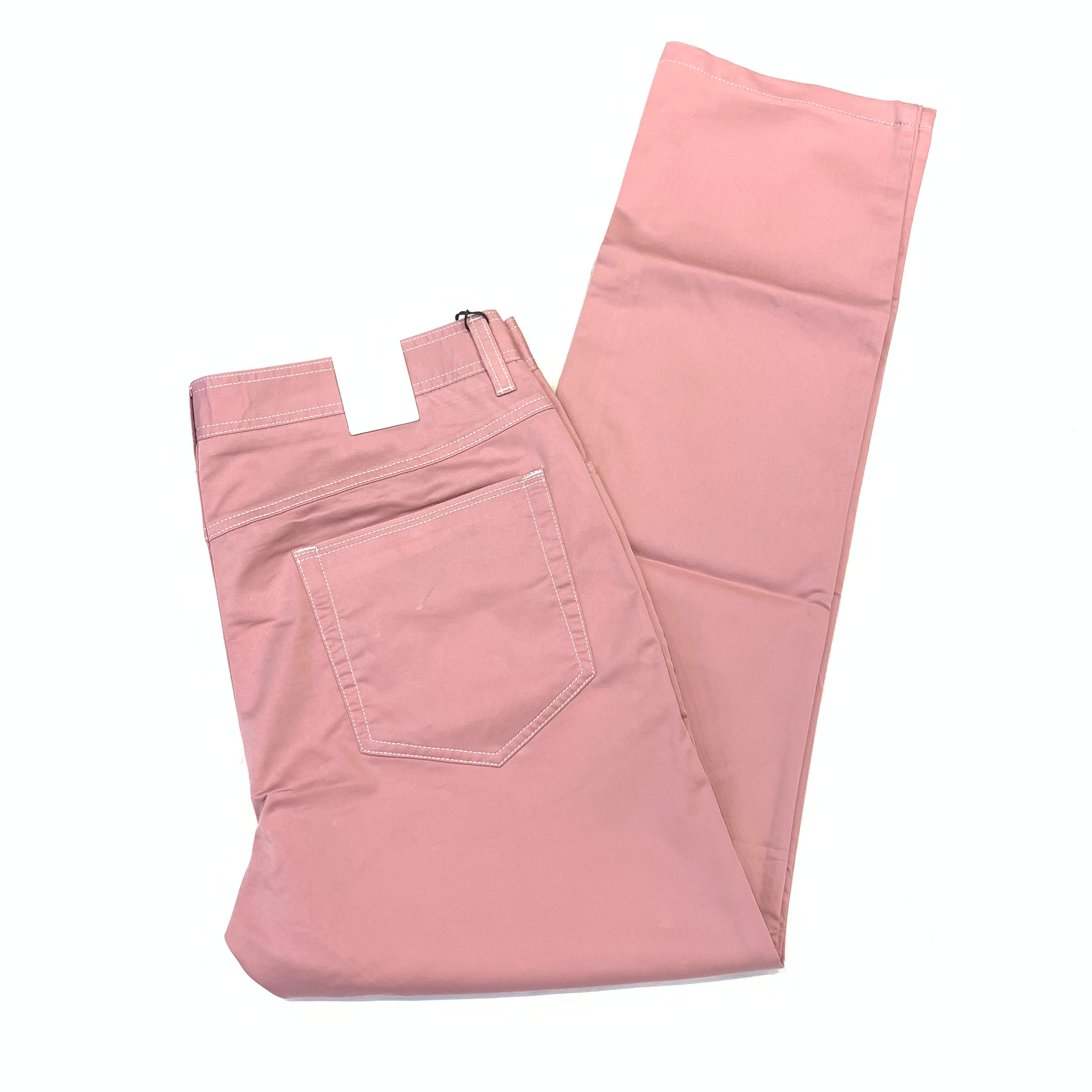 Enzo Beta Skinny-30 Blush Red High-end Pants - Dudes Boutique