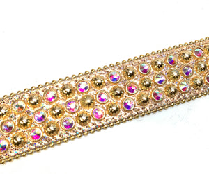 b.b. Simon Golden Teju Fully Loaded Crystal Belt - Dudes Boutique