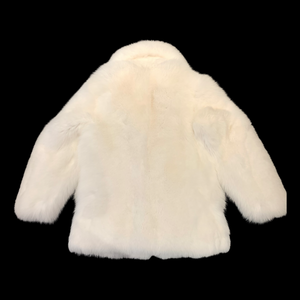 Barya NewYork Men's Full Arctic White Fox Fur Coat - Dudes Boutique