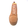 Barabas Men's Camel Suede Spiked High-Top Sneakers - Dudes Boutique