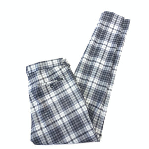 Barabas Multi Grey Plaid Dress Pants - Dudes Boutique