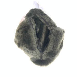 Kashani Olive Green Shearling Aviator Hat - Dudes Boutique