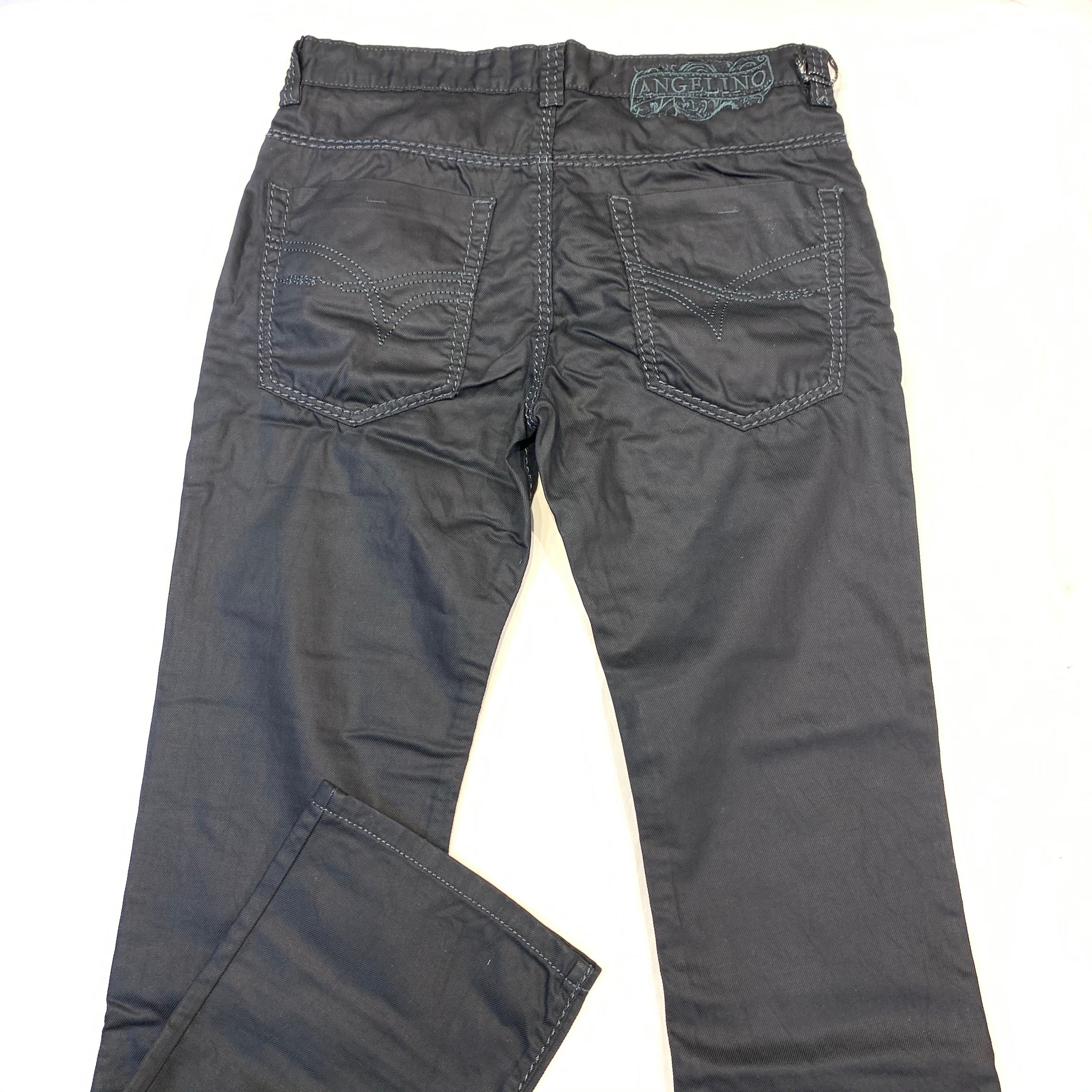 Angelino 'Paco' Grey High End Denim Pants - Dudes Boutique